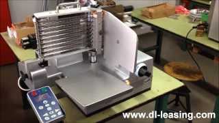 DL Leasing Meat Processing Machinery  Graef automatic meat slicer 802 H [upl. by Brannon]