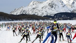 49 Engadin Skimarathon 2017  der Tag in 5 Minuten [upl. by Siednarb207]