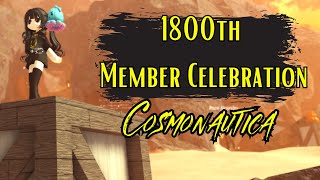 1800th Member Celebration with Cosmonautica at The Sacred Archipelago [upl. by Nitsuga]