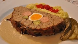 Stefaniebraten  feiner faschierter Braten von Kochen in Wien TV [upl. by Fredel]