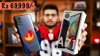 Samsung Galaxy A71 Unboxing  Price in Pakistan [upl. by Aierb]