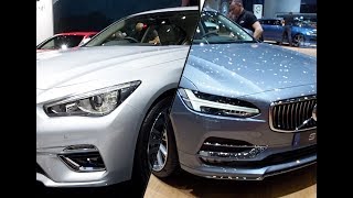 2017 Infiniti Q50 vs 2017 Volvo S90 [upl. by Josler]