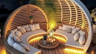 Beautiful home Garden design 2024 Home Backyard Garden Landscaping Design  Rooftop pergola Designs [upl. by Navert]