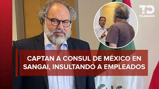 Cónsul de México en Shanghái China insulta a sus empleados y se hace viral [upl. by Laks958]