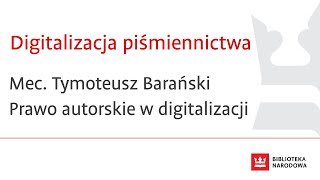 Prawo autorskie w digitalizacji [upl. by Emerson880]