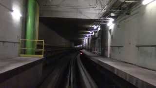 McCarran International Airport Tram D Gates to T1 [upl. by Gesner848]