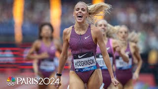 Keely Hodgkinson STUNS in women’s 800m at London Diamond League  NBC Sports [upl. by Irena]