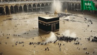 Chaos in the holy lands Flash flood destroyed Mecca [upl. by Ulberto]