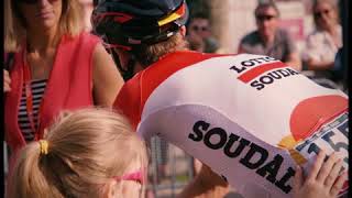 Lotto Soudal at LiègeBastogneLiège 2018 [upl. by Lolita832]