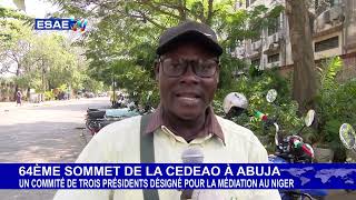 ÉCHOS AU LENDEMAIN DU 64ÈME SOMMET DE LA CEDEAO À ABUJA [upl. by Hamburger]