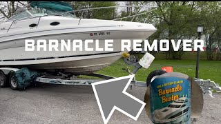 How to remove Barnacles from boat Hull [upl. by Bianca]