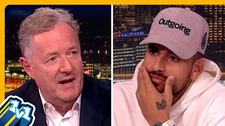 Piers Morgan vs Nick Kyrgios  On Injury Andrew Tate Backlash Djokovic amp More [upl. by Lotty]