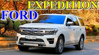 2023 FORD EXPEDITION PLATINUM NEW  exterior amp interior overview [upl. by Akira]