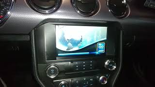 2015 Mustang base GT Tomtop unit radio upgrade Simple quick overview [upl. by Hilton]