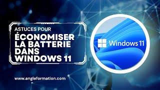 Astuces pour économiser la batterie dans Windows 11 [upl. by Celestina77]