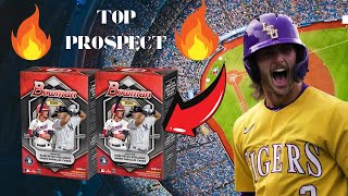 LET’S GO🔥2024 Bowman Baseball Blaster Box Review [upl. by Ardeth]