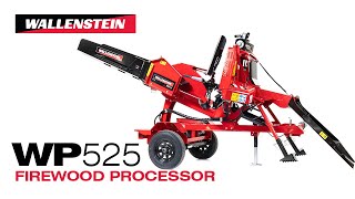 Wallenstein WP525 Firewood Processor [upl. by Abocaj922]