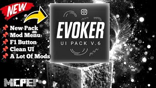 Evoker UI Pack V6 For MCPE 121  Best UI Pack For MCPE 121  Best UI Pack For Minecraft pe 121 [upl. by Bonneau]