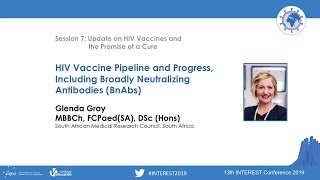 HIV Vaccine Pipeline and Progress Including Broadly Neutralizing Antibodies  Glenda Gray [upl. by Jillana716]