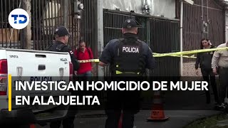 OIJ busca tres hombres sospechosos de asesinar a mujer en Alajuelita [upl. by Avi353]