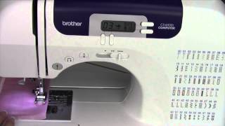 Brother CS 6000i 27 Stretch Stitch [upl. by Payson]