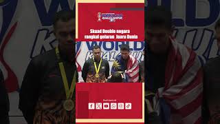 Juara Piala Dunia Sepak Takraw kategori Double tahniah Malaysia [upl. by Oderfigis]