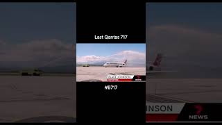 Last Qantas B717 aviation qantas boeing boeing717 [upl. by Sulihpoeht135]