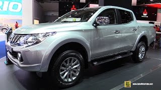 2016 Mitsubishi L200 24 Diesel  Exterior and Interior Walkaround  2015 Frankfurt Motor Show [upl. by Doehne]