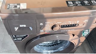 IFB washing machine front load  DIVA AQUA MXS 70Kg 1000rpm demo in hindi ifbwashingmachine ifb [upl. by Esinek]