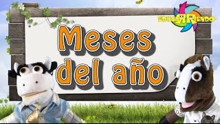 LOS MESES DEL AÑO  VIDEO INFANTIL  EDUCARRIENDO [upl. by Notsirhc]