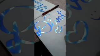 Divot Magical Name Calligraphy besthandwritinginenglishcalligraphy englishhandwritting [upl. by Eldoree]