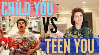 Child You VS Teenage You  Brent Rivera [upl. by Aphra]