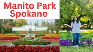 Manito Park Spokane Washington [upl. by Ronoel]