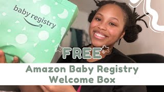 2024 Amazon Baby Registry Welcome Box  Free Baby Stuff  How to Get Your Free Baby Registry Box [upl. by Ekul61]