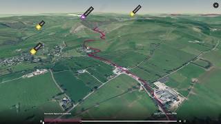 Peak District Mighty Hike 2018  The FlyOver Route  275 Miles [upl. by Yllib]