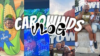 CAROWINDS AMUSEMENT PARK  VLOG [upl. by Rimidalg]