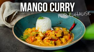 Gelbes Thai Curry mit Mango Verdammt lecker [upl. by Fai608]