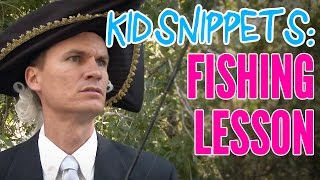 Kid Snippets quotFishing Lessonquot Imagined by Kids [upl. by Brechtel]