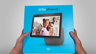 Echo Show 10  Best Smart Moving Display Unboxing amp Setup  ASMR [upl. by Aifos]