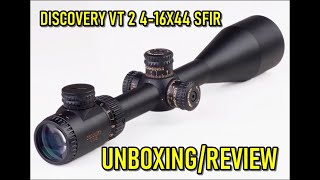 UNBOXING SCOPE DISCOVERY VT2 416X50 SFIR [upl. by Rodge]