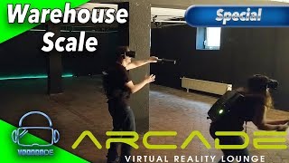 Die VR Arcade Lounge in Kassel  Teil 3  Warehouse Scale TrueVR Virtual RealityHTC Vive [upl. by Ppilihp769]