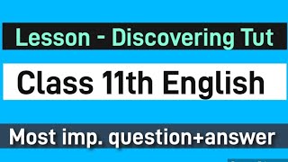 What was the result of CT scanClass 11th Discovering Tut important question answer by Neetesh sir [upl. by Nnairak152]