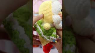 Cute Duck Crochet Amigurumi freetutorials crochet [upl. by Bible697]