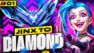 Jinx Unranked to Diamond 1  Jinx ADC Gameplay Guide  Season 13 Jinx Gameplay [upl. by Ronoh]