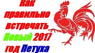 Как правильно встречать Новый 2017 год Петуха [upl. by Mavis138]