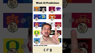 Which Week 12 predictions do you disagree with [upl. by Augy]