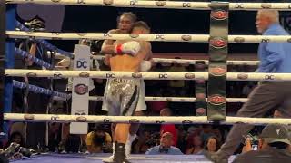 Final Round NABF Super featherweight Champion Jordan Short Dogg White vs Jason Sanchez in DC [upl. by Retrop]