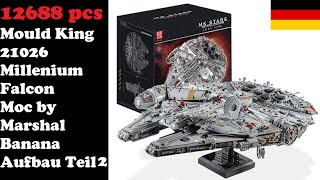 Mould King 21026  Millenium Falcon  Aufbau Teil 2 [upl. by Ofloda909]