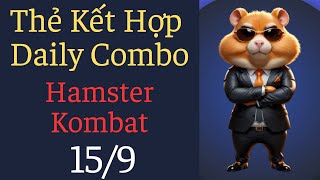 Thẻ kết hợp Hamster kombat ngày 159 Daily combo Hamster kombat [upl. by Enivid]