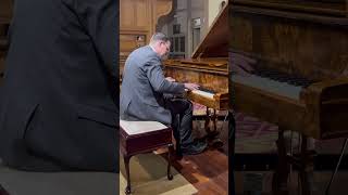 ⚡ Brahms Rhapsody on 1887 piano ⚡ shorts pianocover music [upl. by Willy]